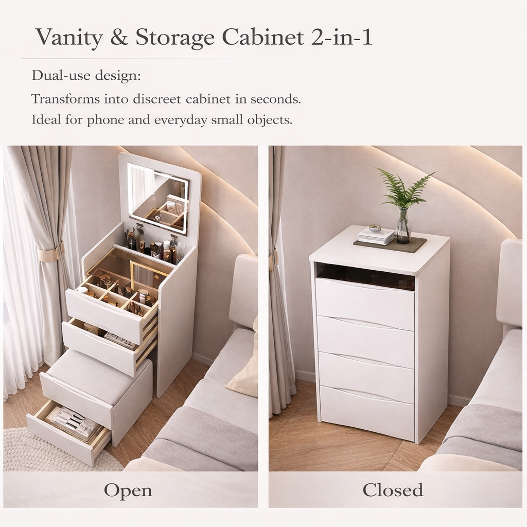 ✨ Dressing Table & 2-in-1 Storage Unit
