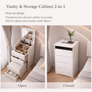✨ Factory Price – Luxury 2-in-1 Dressing Table & Smart Storage Unit
