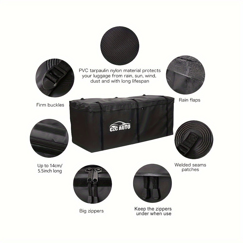 20 cu ft Waterproof Hitch Cargo Carrier Bag