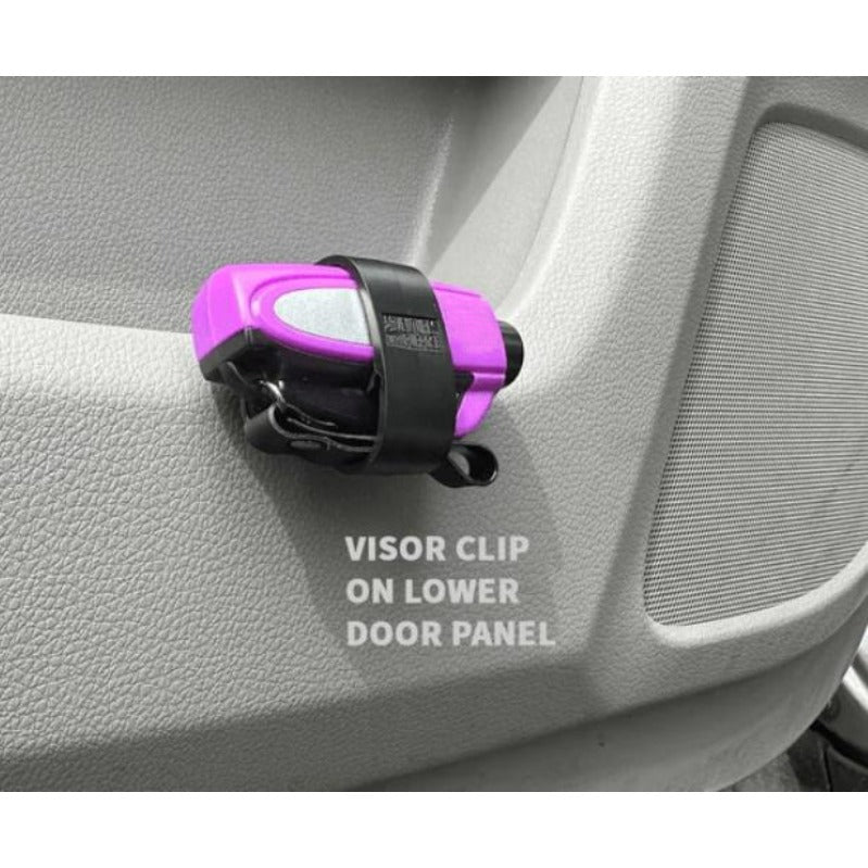 2-in-1 Emergency Keychain Tool｜Seatbelt Cutter + Window Breaker