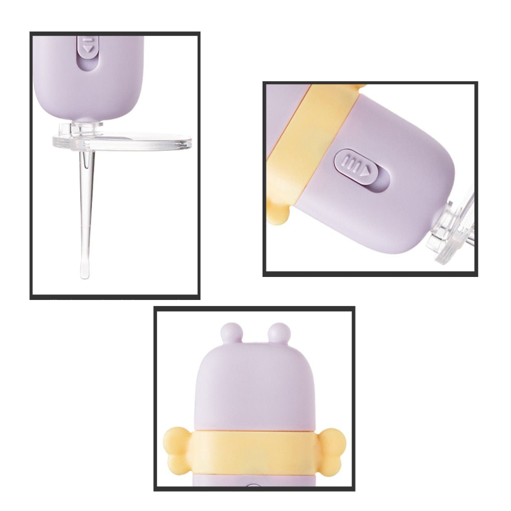 Cuillère nettoyante lumineuse pour oreilles de bébé