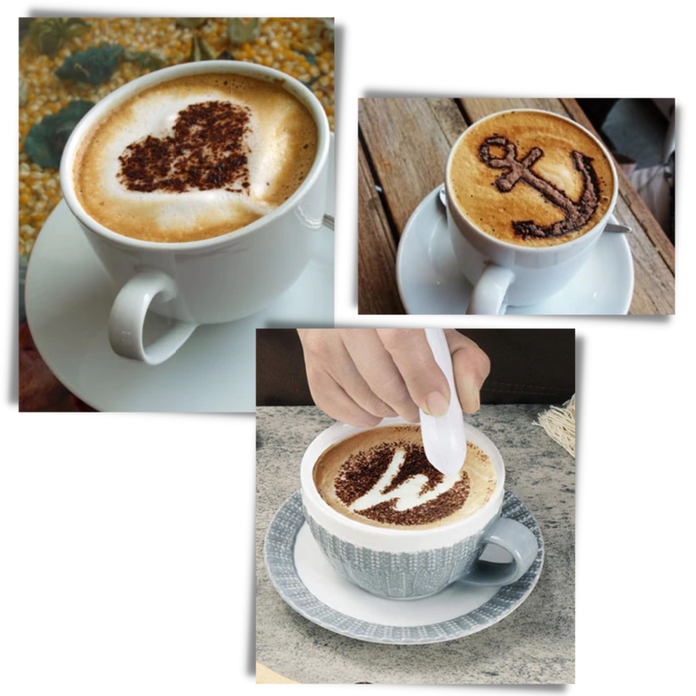 Stylo décoratif pour café