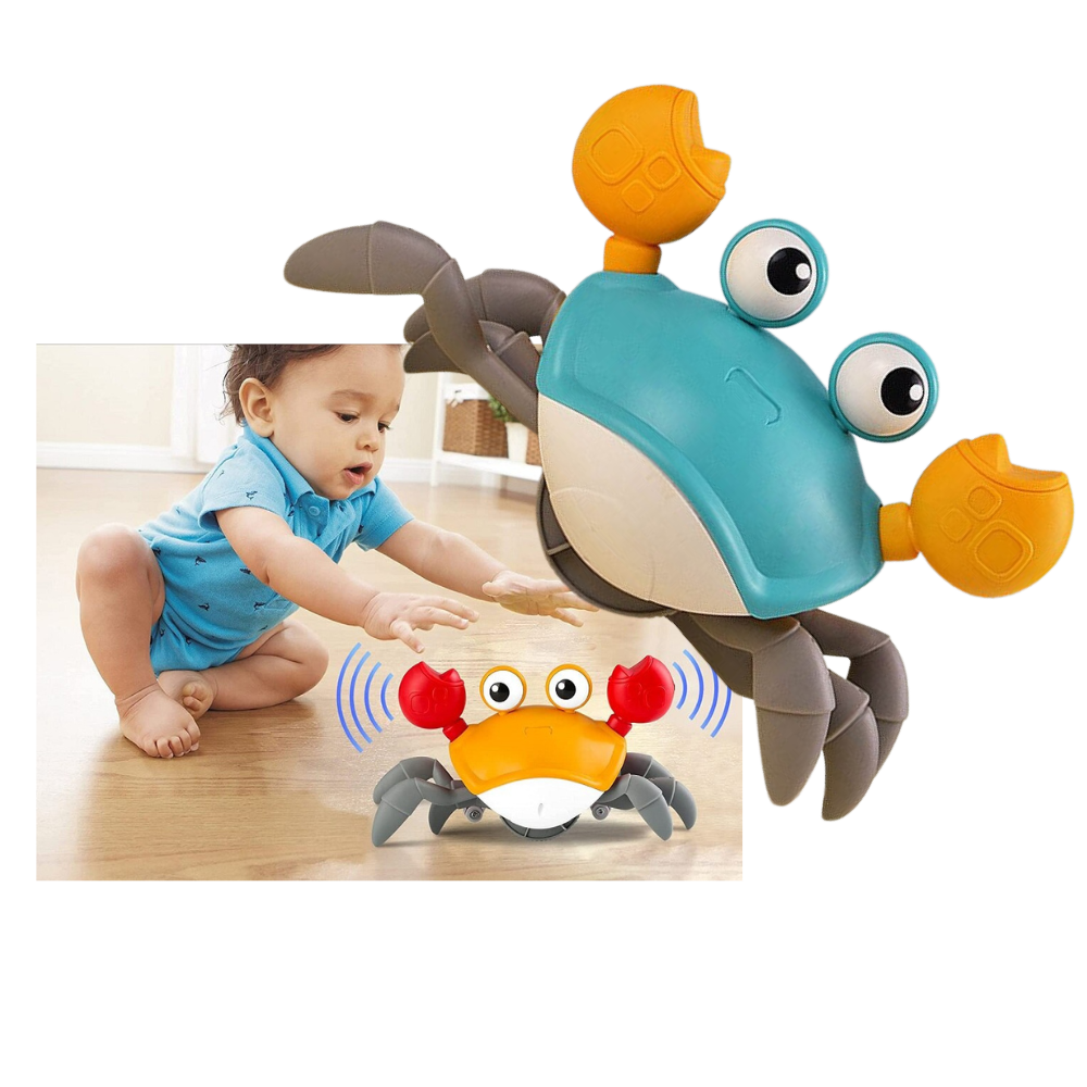 Jouet crabe avec détecteur de mouvement