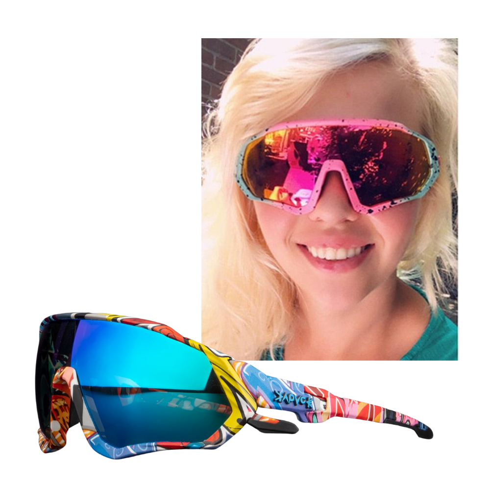 Lunettes de soleil polarisées pour le cyclisme