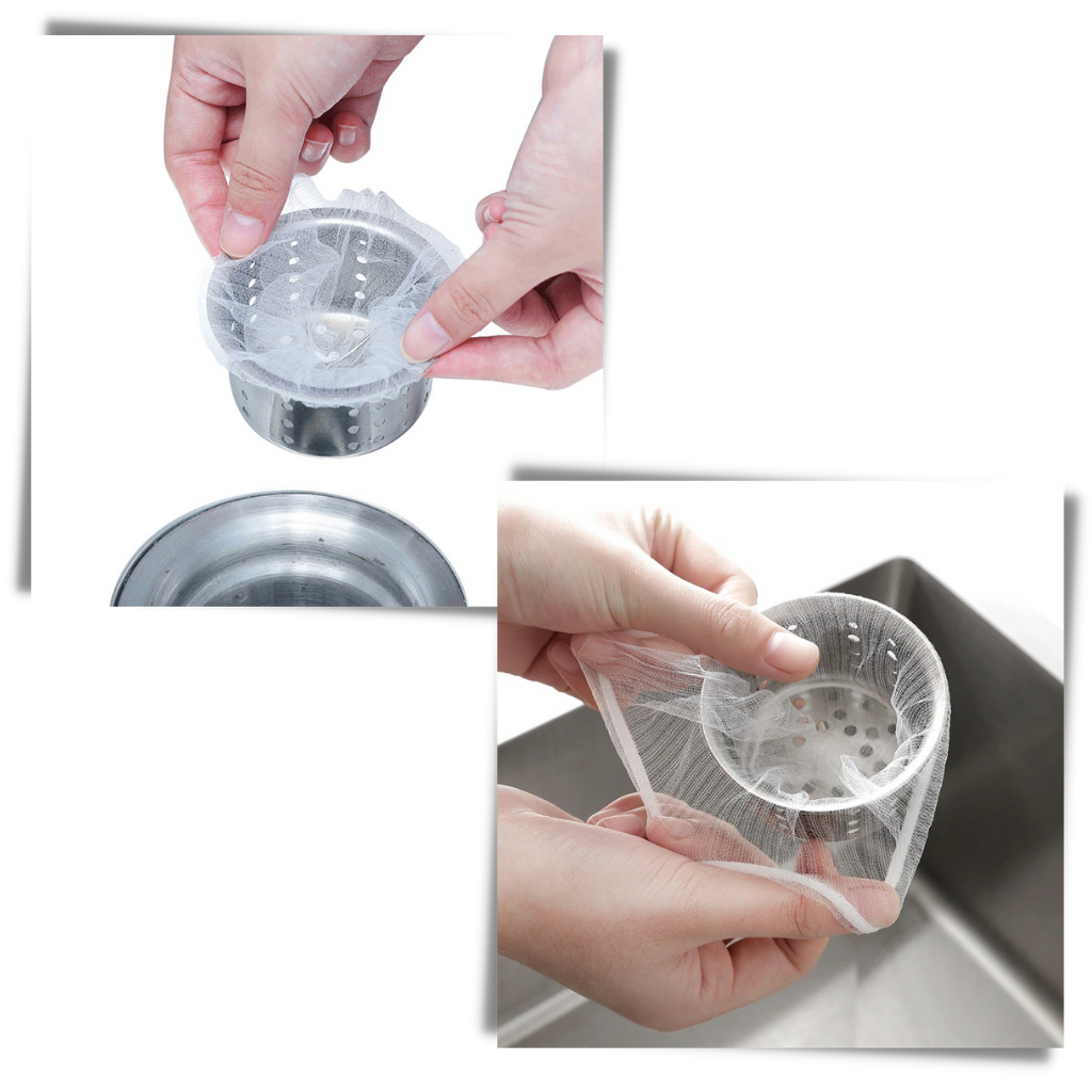 Lot de filtres à mailles pour évier de cuisine