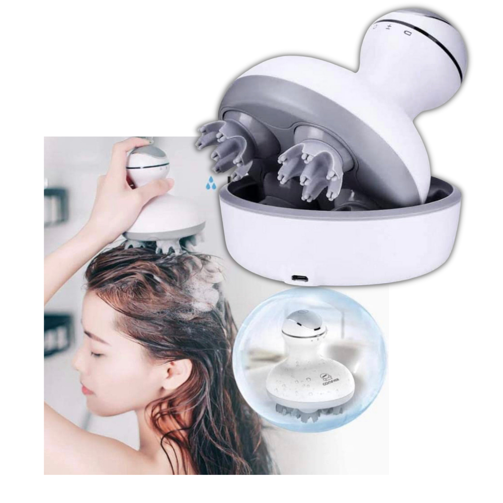 Masseur de cuir chevelu sans fil