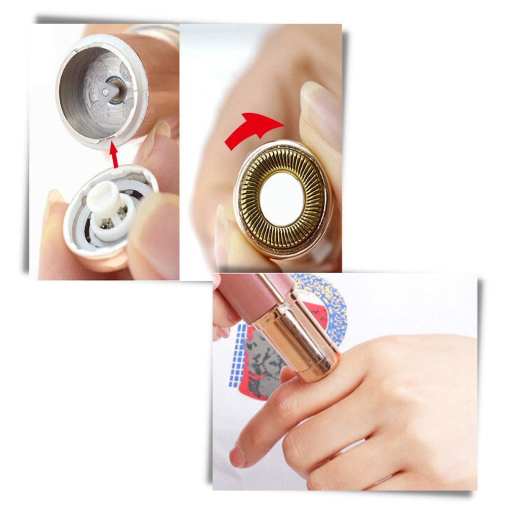 Rasoir électrique pour poils faciaux