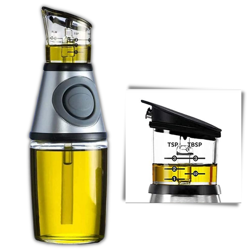 Bouteille distributrice d'huile de cuisine