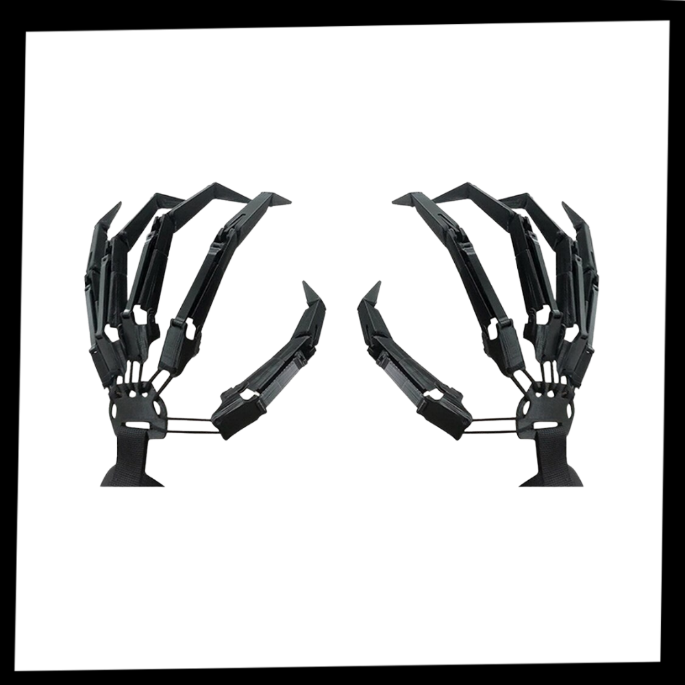 Gants mains de squelette