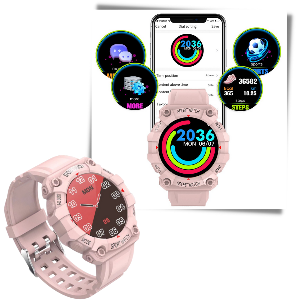 Montre sportive intelligente