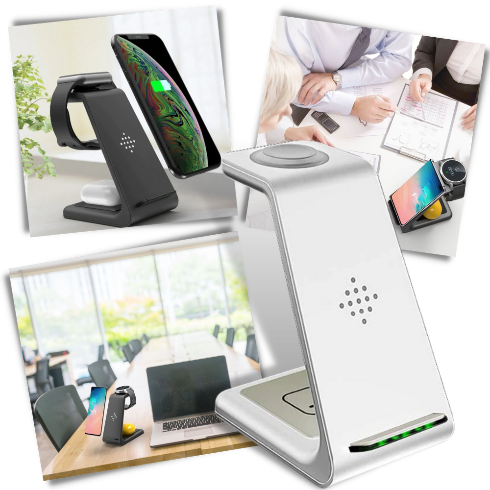 Wireless Phone Charging Station