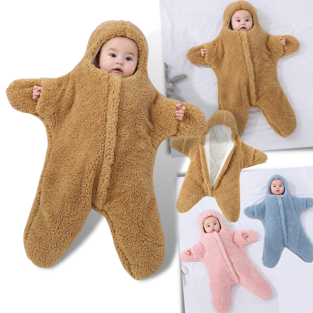 Sac de couchage pour bébé étoile de mer