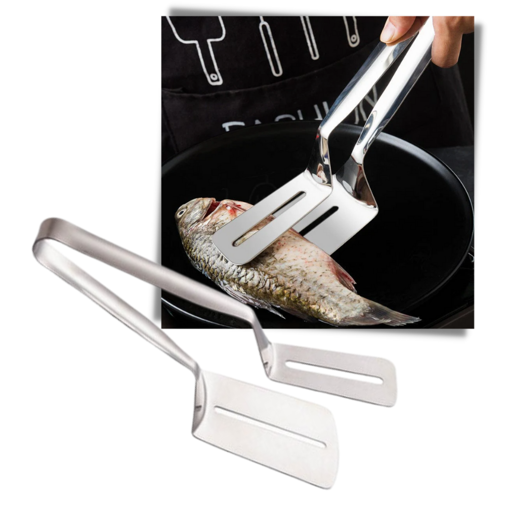Spatule et pinces en acier inoxydable