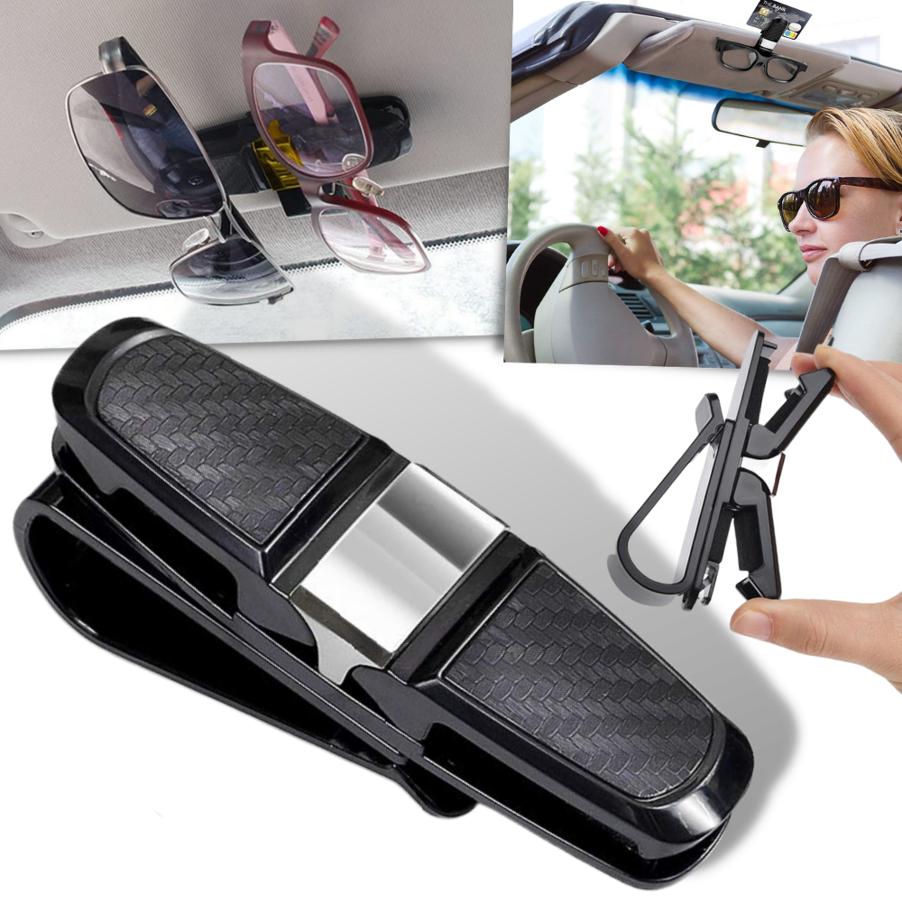 Sunglasses Holder for Car Visor
