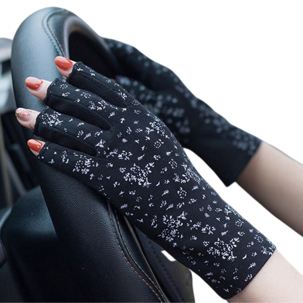 Gants élégants en coton anti-UV