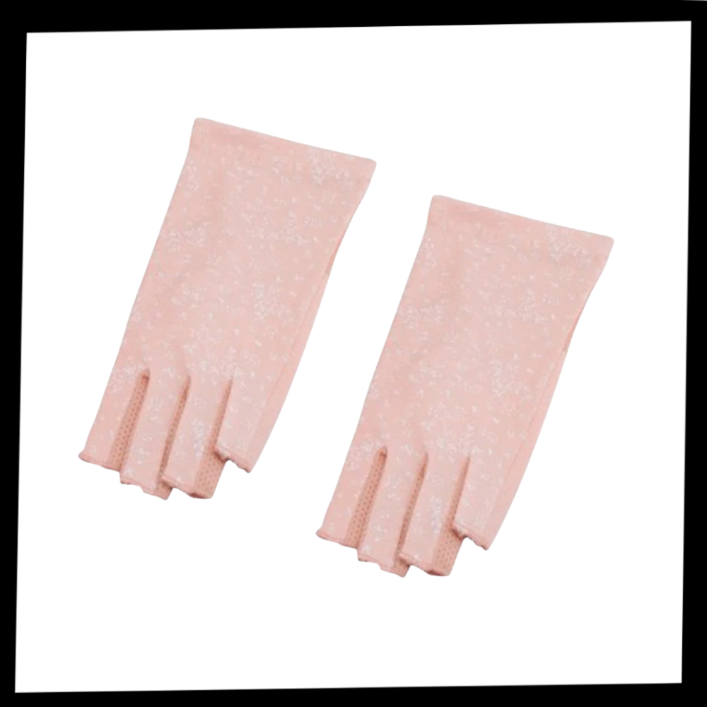 Gants élégants en coton anti-UV