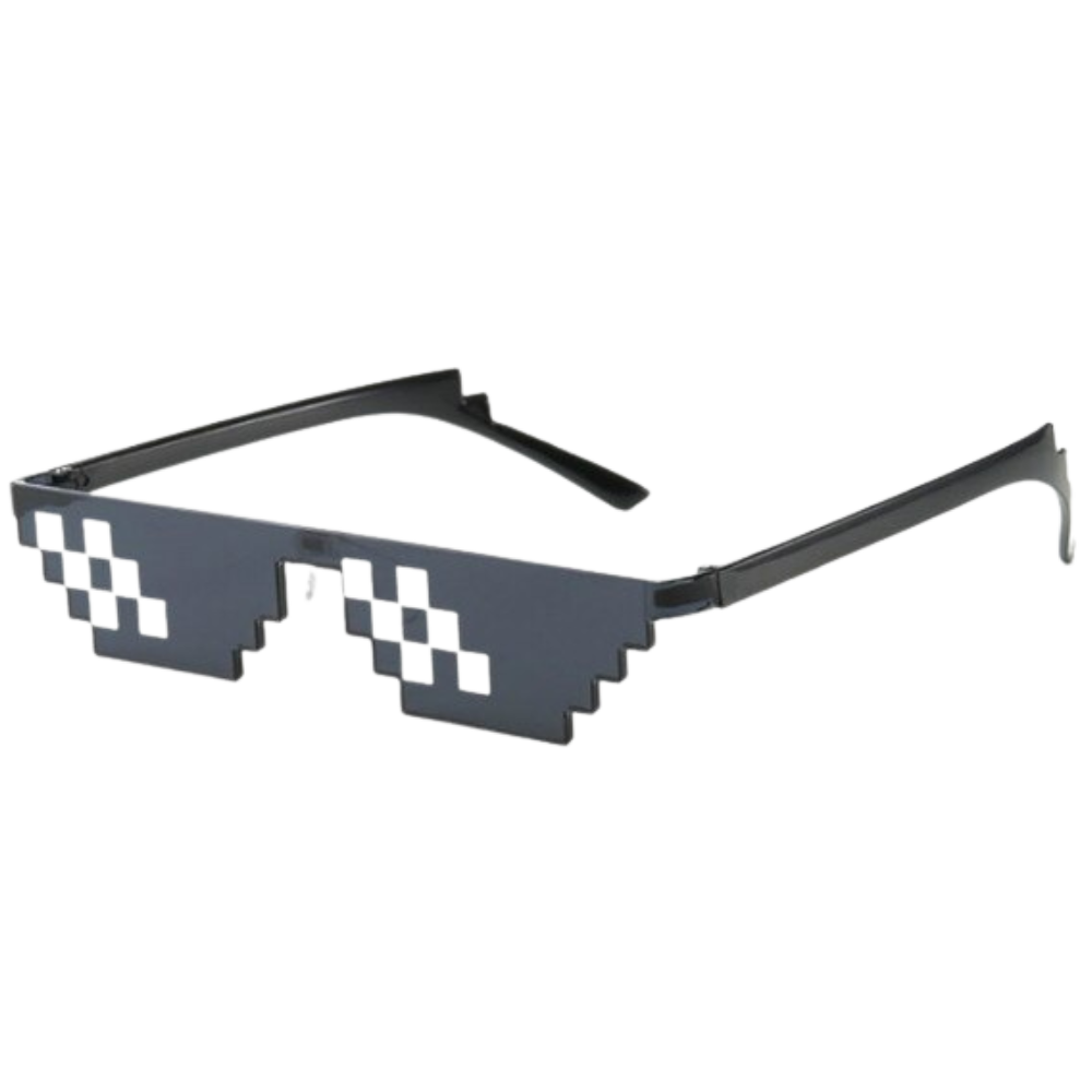 Lunettes de soleil pixel mode