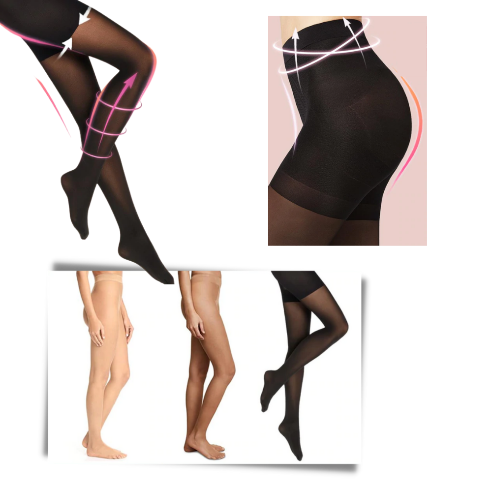 Collants gainants amincissants instantanés
