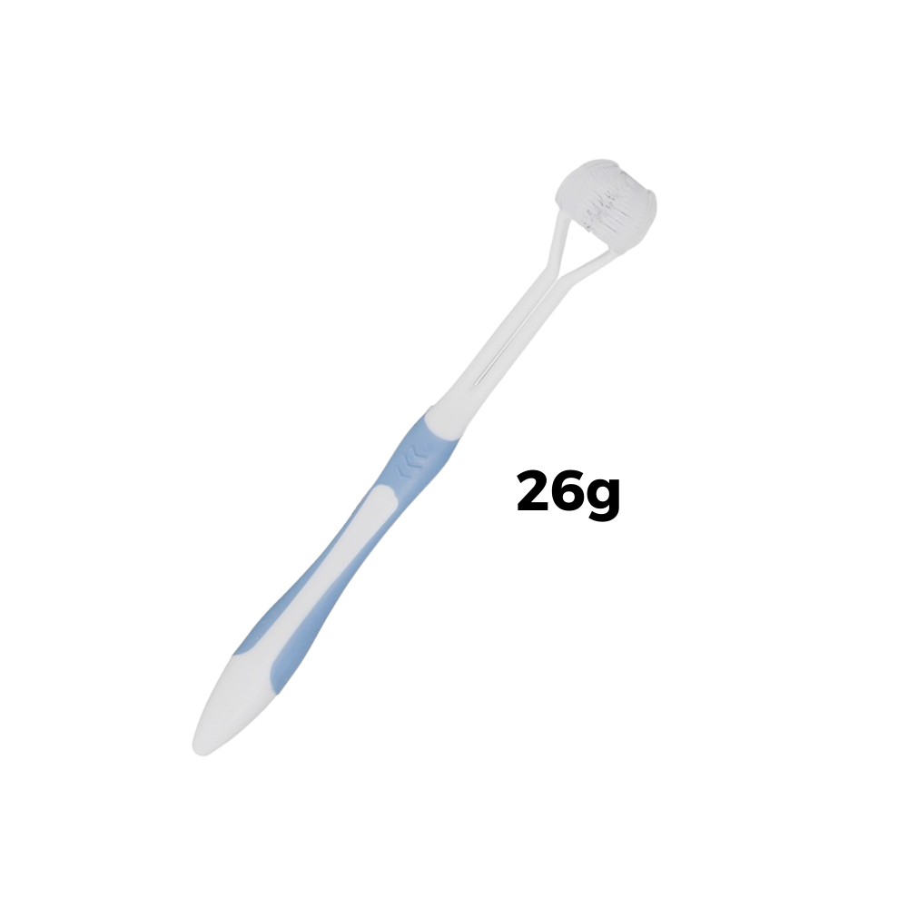 Brosse à dents à trois faces pour adultes et enfants