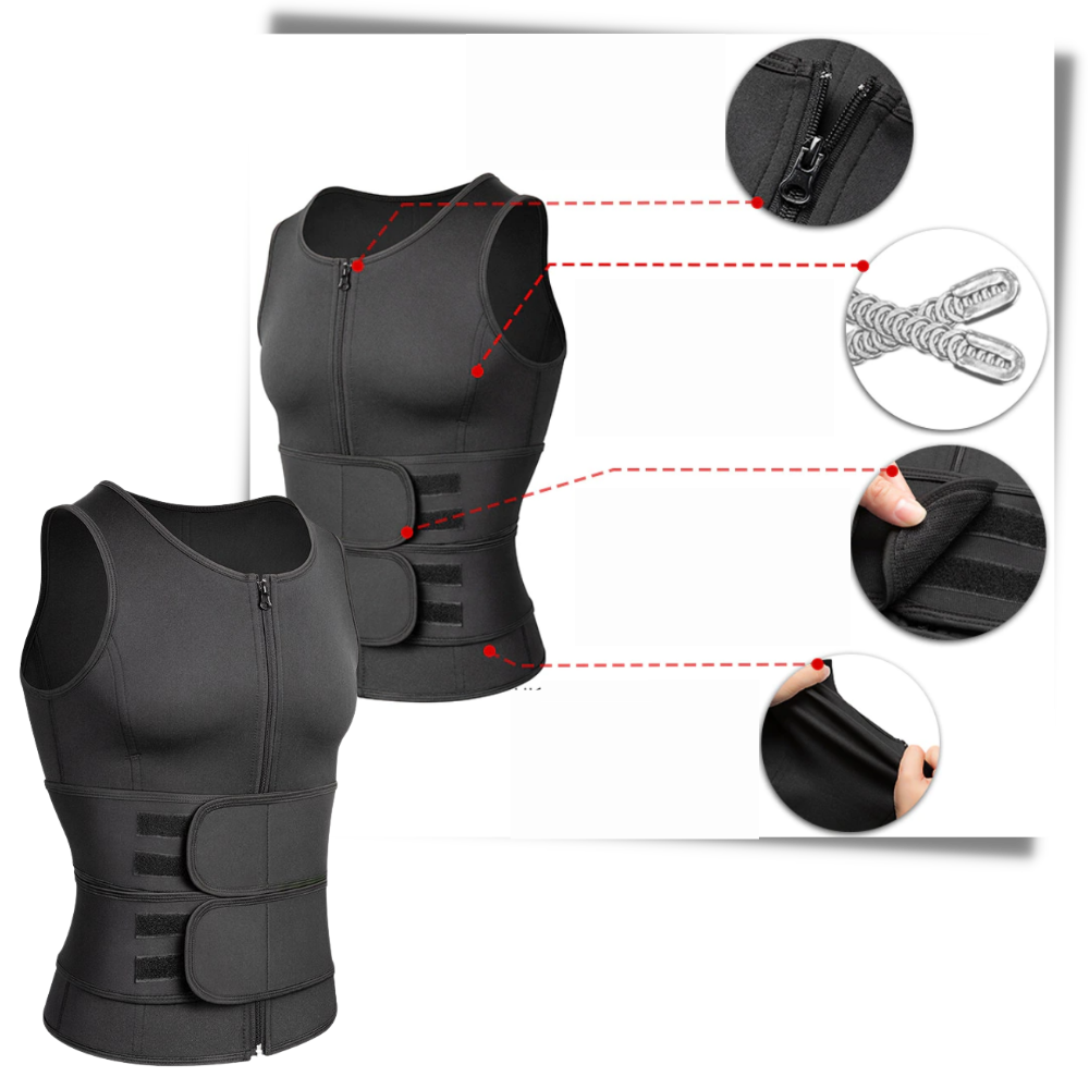Ceinture de sauna pour hommes