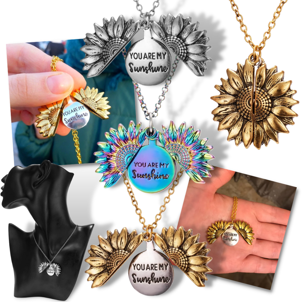 Pendentif Tournesol