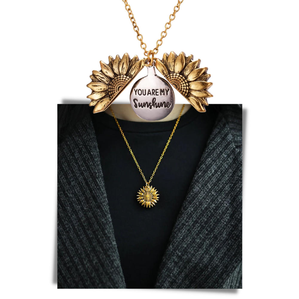 Pendentif Tournesol
