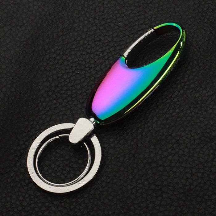 Minimalist Cool Car Guy Keychain