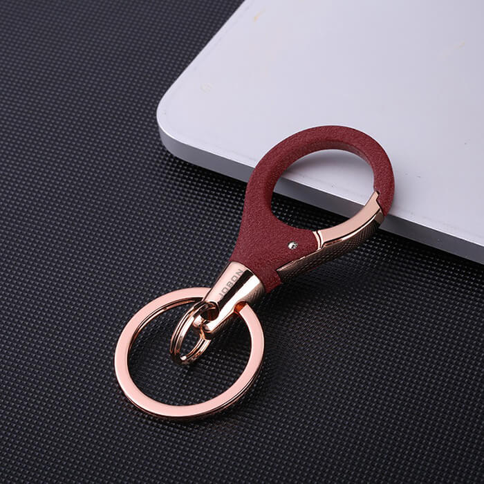 Minimalist Metal Car Keychain for Women