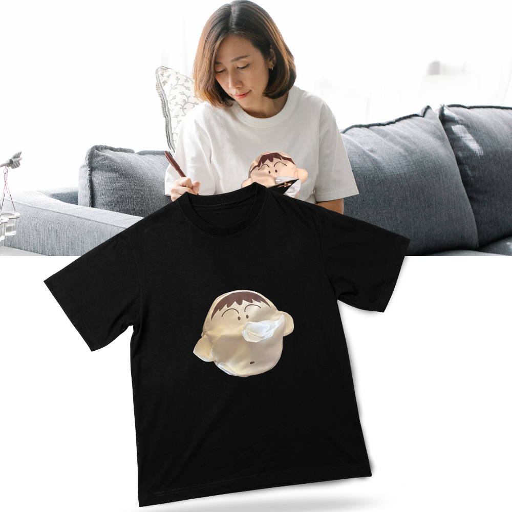 Chemise 3D Shin Chan avec poche intégrée