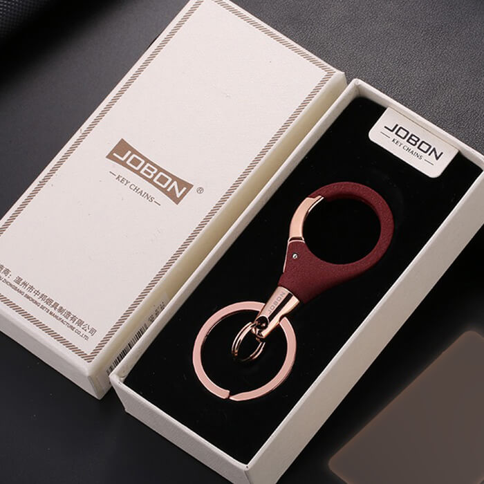 Minimalist Metal Car Keychain for Women