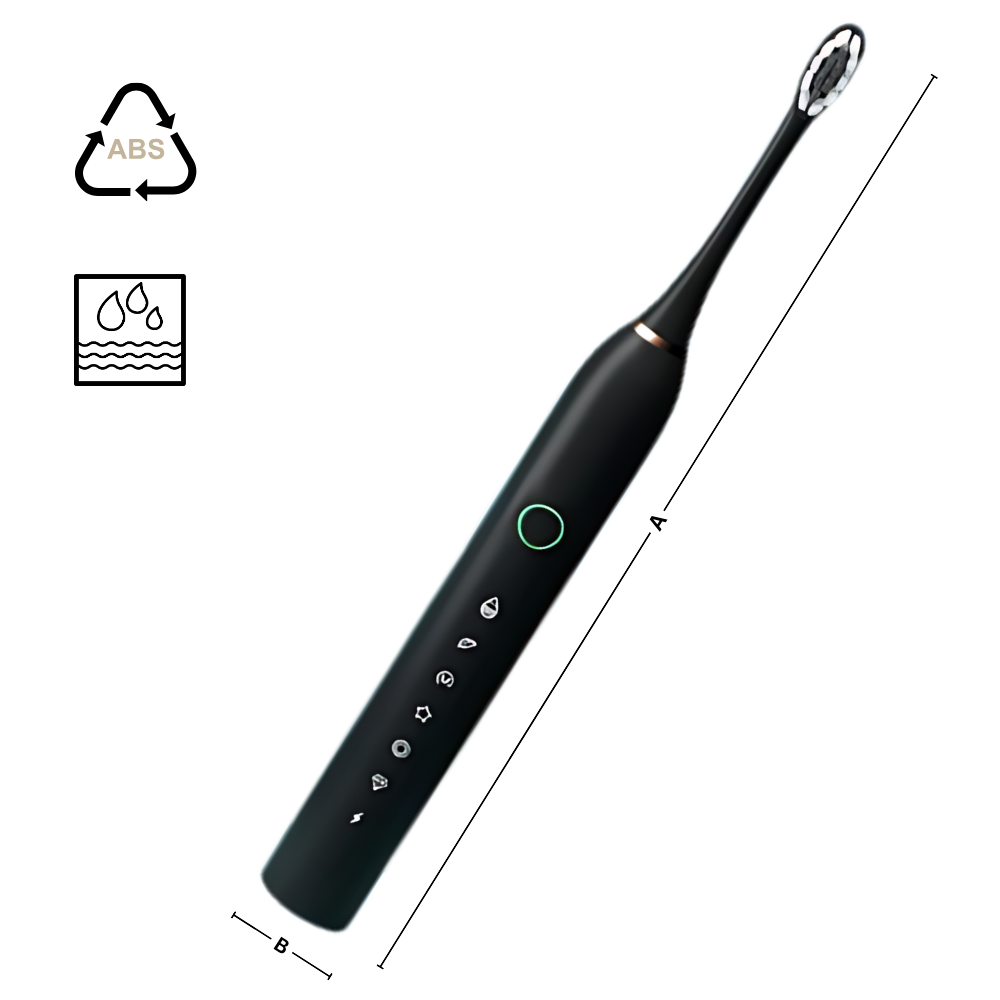 Brosse à dents électrique à vibration sonique