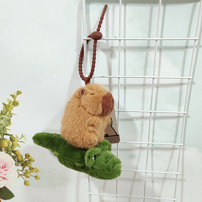 "Capycharm" Plush Capybara Keychain Ornaments