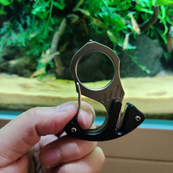 Car Window Breaker & Seatbelt Cutter Keychain