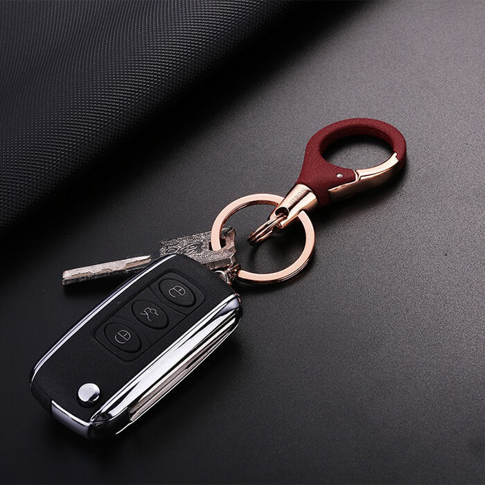 Minimalist Metal Car Keychain for Women