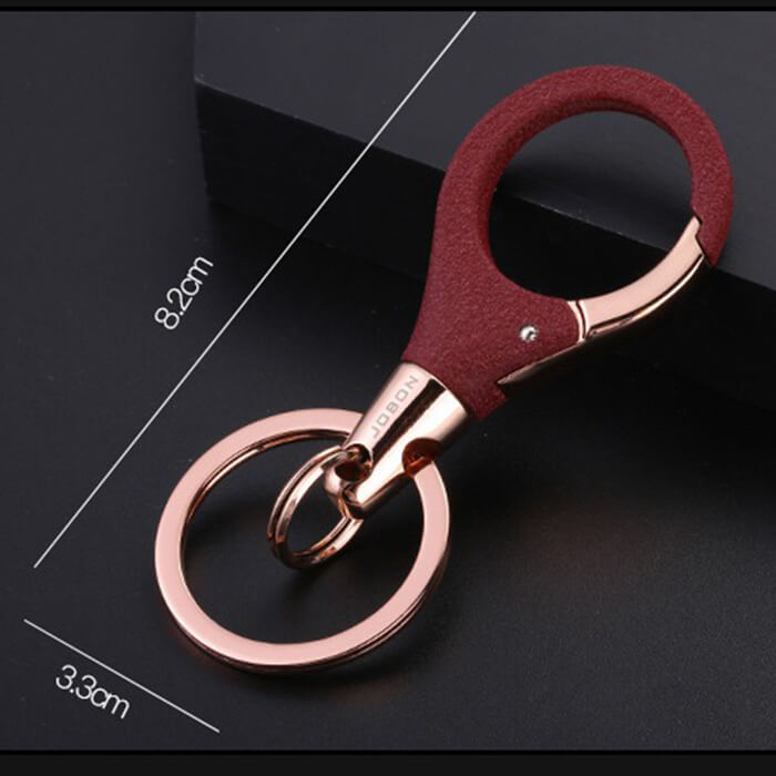 Minimalist Metal Car Keychain for Women