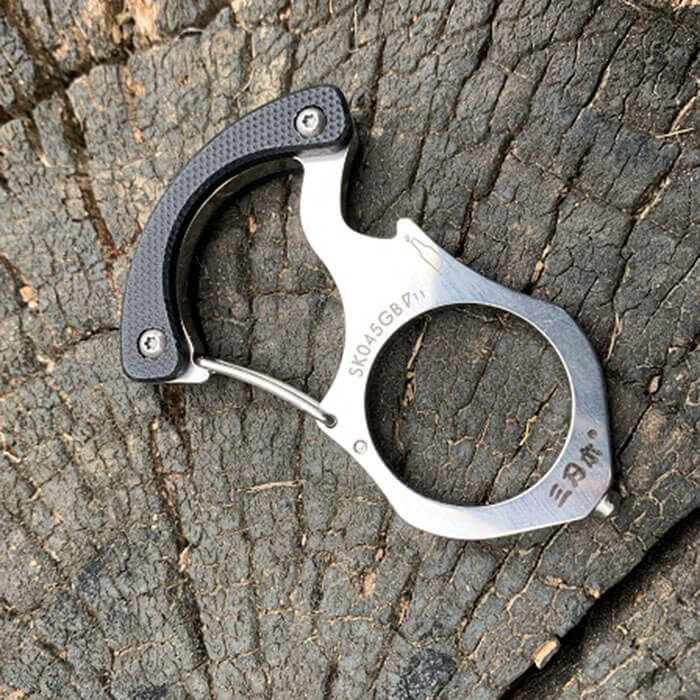 Car Window Breaker & Seatbelt Cutter Keychain