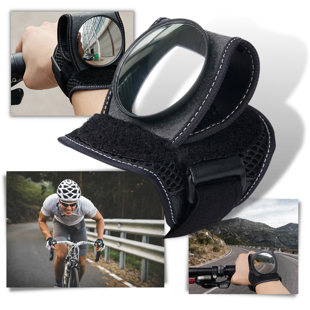 Rétroviseur de poignet pour bicyclette
