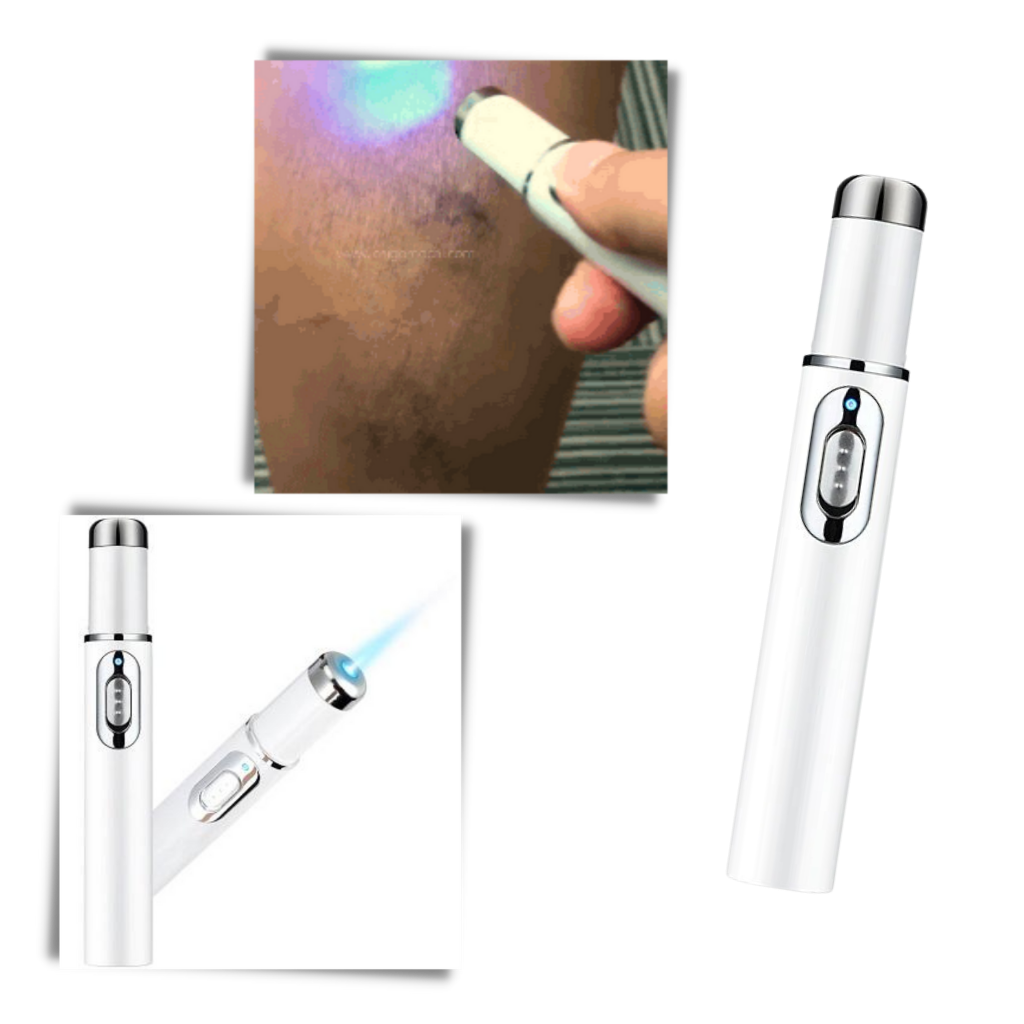 Stylo de thérapie de la peau à la lumière bleue