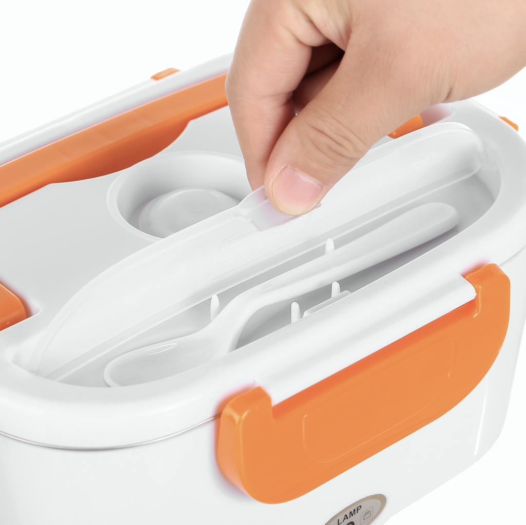 Boîte alimentaire chauffante électrique et portable