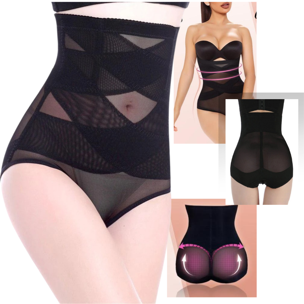 Sous-vêtement de maintien à compression croisée amincissant pour les abdominaux