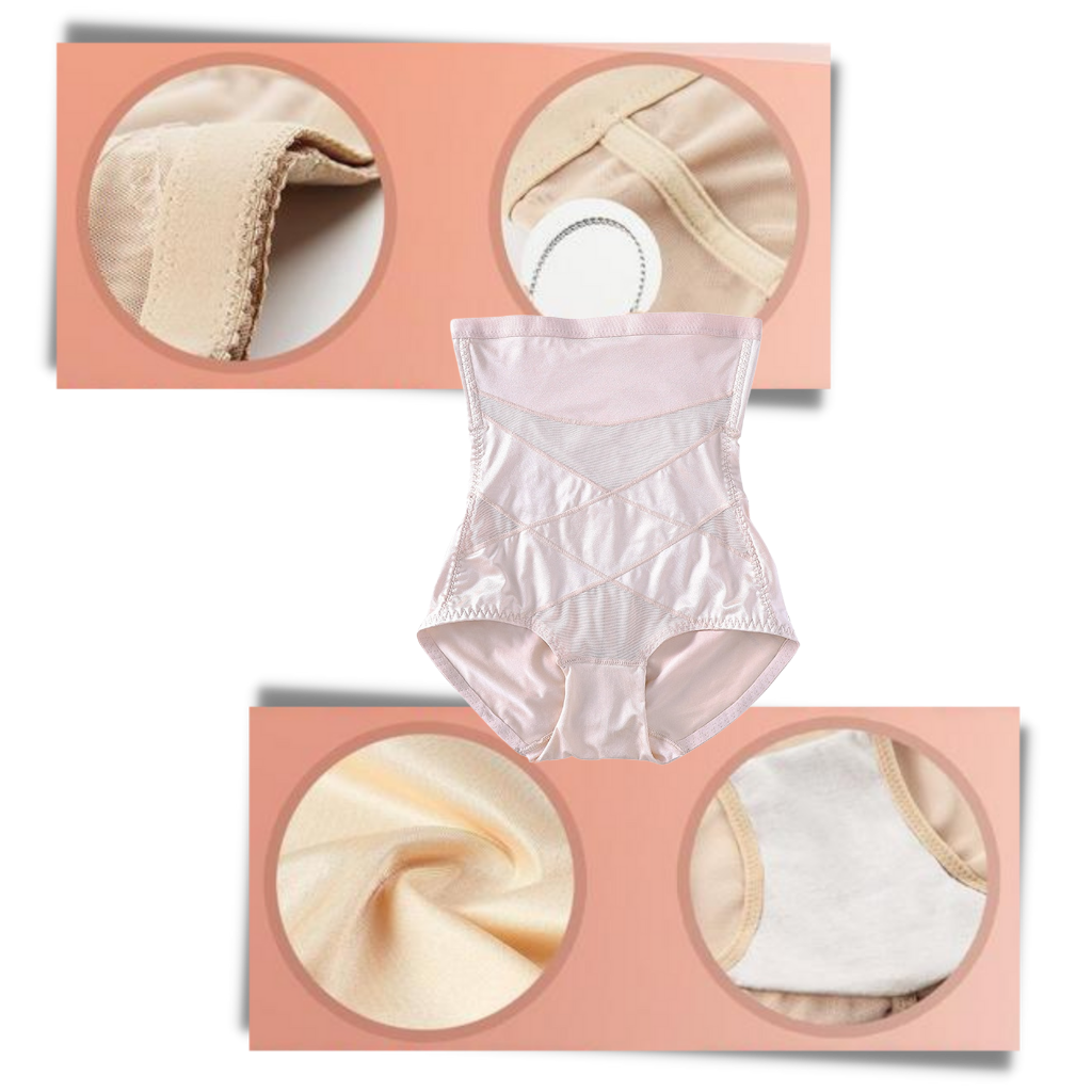 Sous-vêtement de maintien à compression croisée amincissant pour les abdominaux