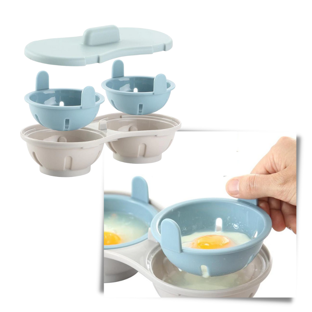 Boîte de cuisson d'œufs à la vapeur