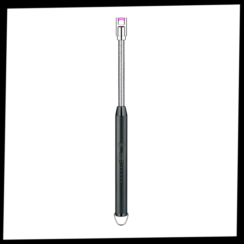 Briquet de cuisine rechargeable et résistant au vent
