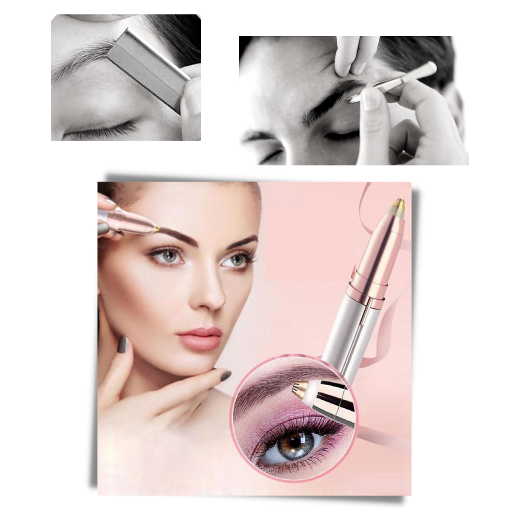 Épilateur électrique de précision pour sourcils