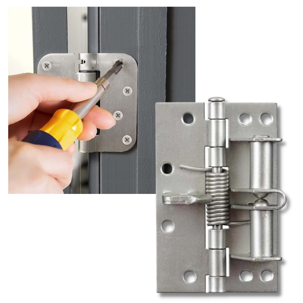 Charnière de porte polyvalente à fermeture douce