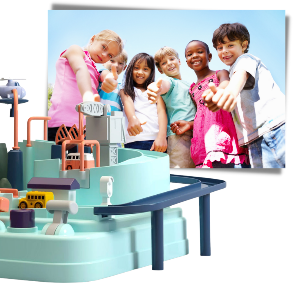 Jouet de piste mécanique pour enfants