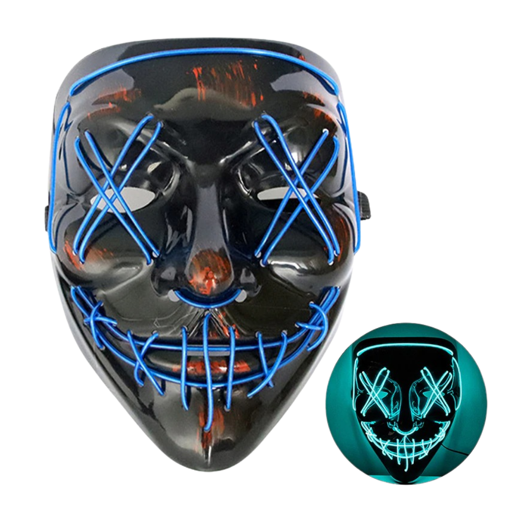 Masque à néon LED