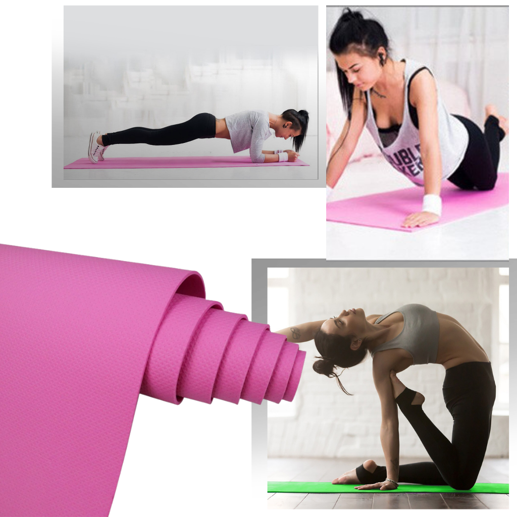 Tapis de yoga antidérapant pour voyage