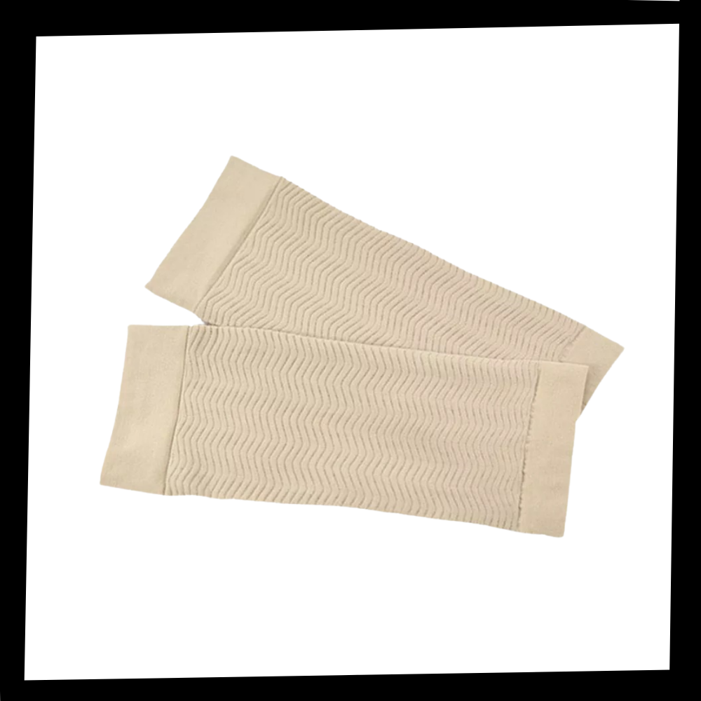 Manchons amincissants thermiques pour les bras