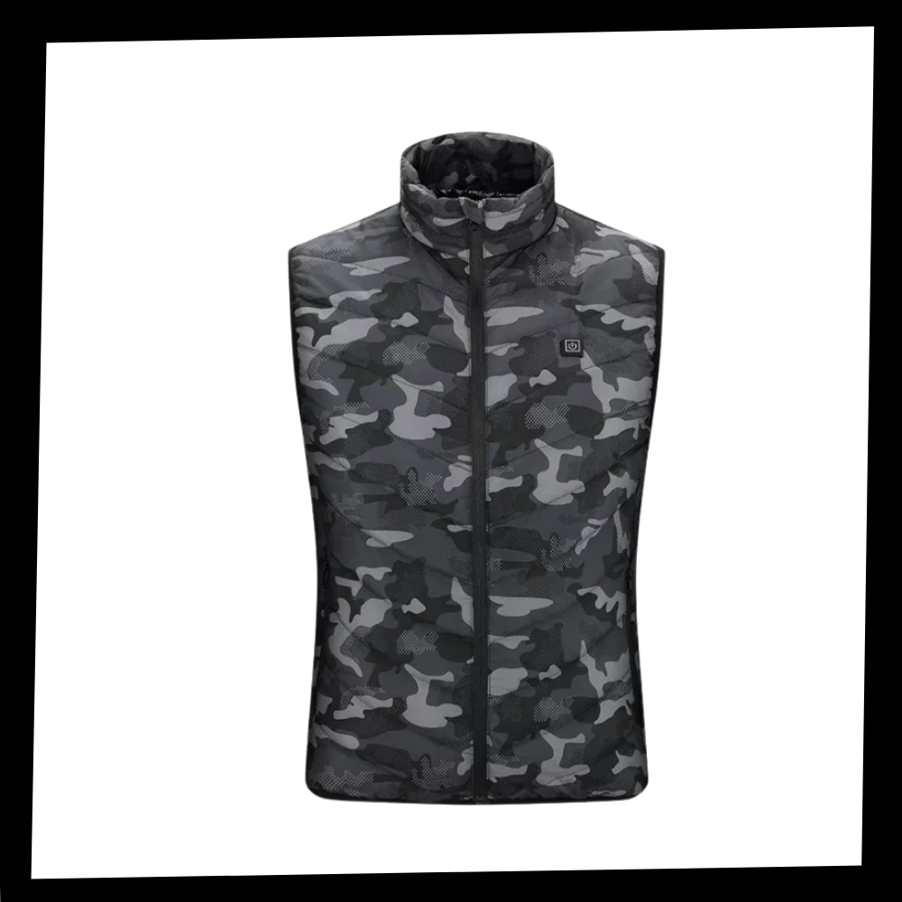 Gilet chauffant unisexe